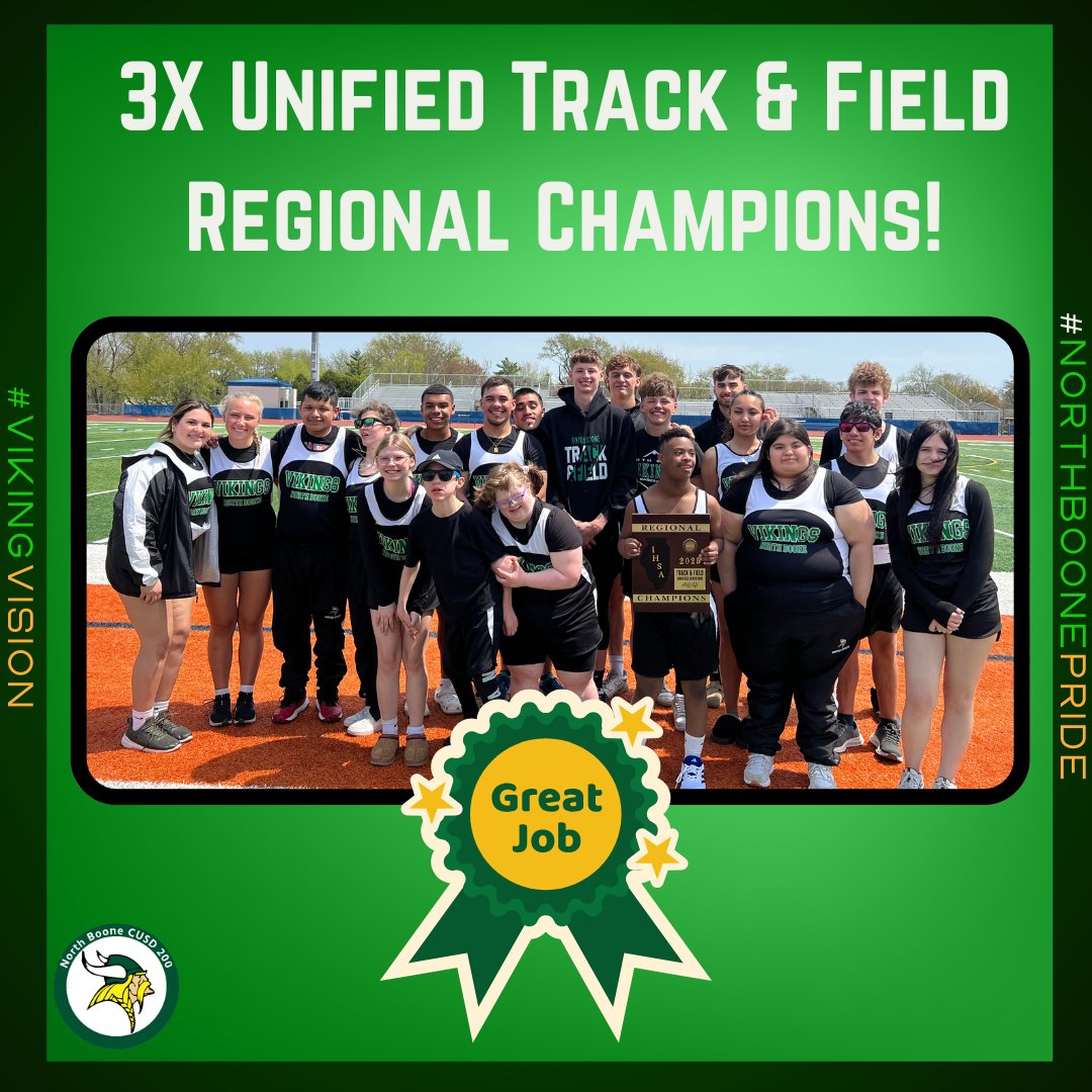 Good Luck At State! #NorthBoonePride #VikingVision