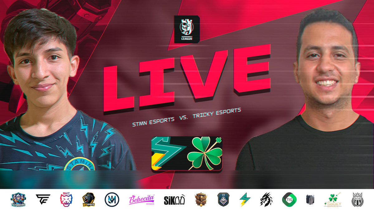 Supremacy League (@cr_supremacy) on Twitter photo ๐ด ๐๐๐๐ - ๐๐๐๐๐ ๐
๐ฏ ๐๐๐๐๐ ๐ - ๐๐๐๐๐ ๐
WE CLOSE THE DAY WITH A BANGER! Tricky Esports ๐, the surprise of the group, is back in action in this 2nd round โ and theyโre up against STMNโs long-awaited debut! ๐ฟ
A clash you donโt want to miss! See you in the ๐ด ๐๐๐๐ - ๐๐๐๐๐ ๐
๐ฏ ๐๐๐๐๐ ๐ - ๐๐๐๐๐ ๐
WE CLOSE THE DAY WITH A BANGER! Tricky Esports ๐, the surprise of the group, is back in action in this 2nd round โ and theyโre up against STMNโs long-awaited debut! ๐ฟ
A clash you donโt want to miss! See you in the
