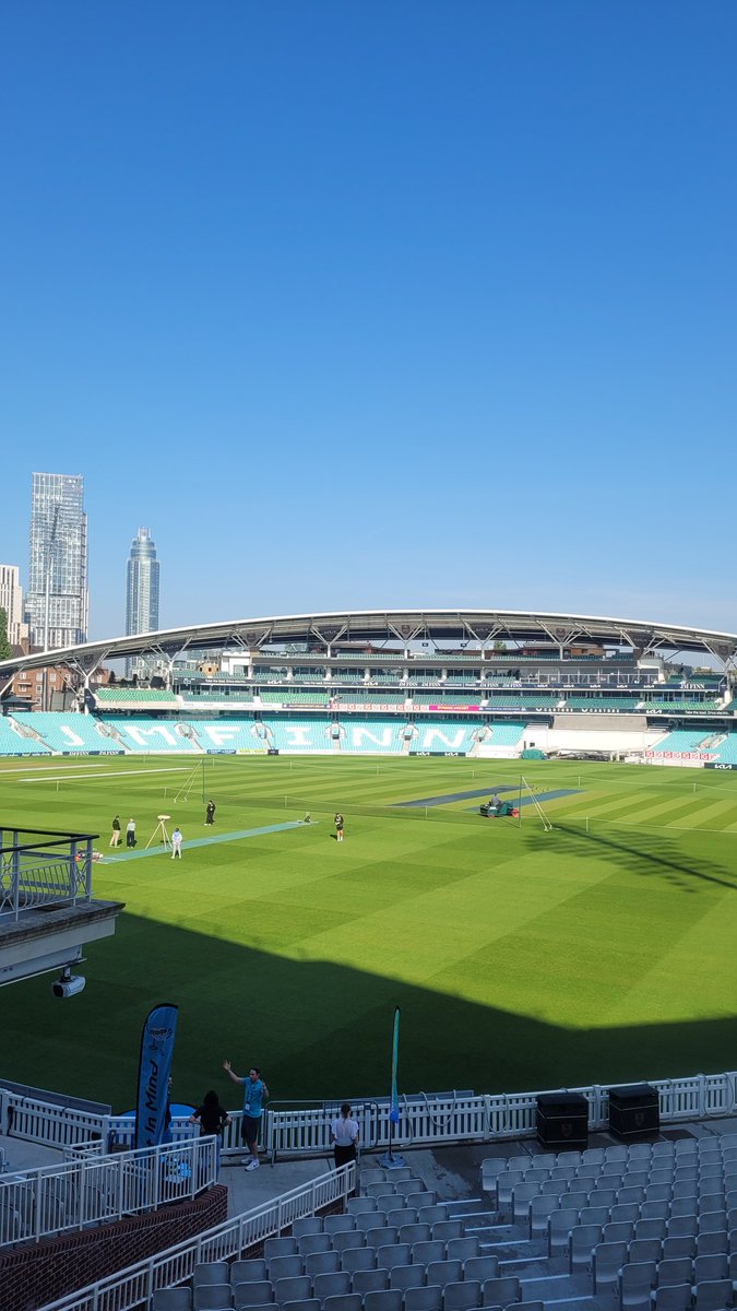 Swapping golf courses for cricket grounds for work... Day 1 ✅ of <a href="/SportsPro/">SportsPro</a> LIVE #SPLIVE25