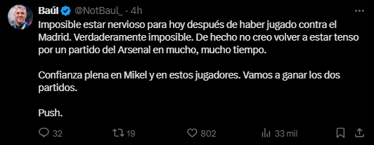 mariojesusvc's tweet photo. @NotBaul_ "Vamos a ganar los dos partidos" https://t.co/th5fwUljJI