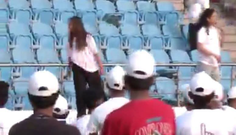 Inb21N's tweet photo. Delhi: The "One Nation One Election – Mega Run" was held at Delhi University Stadium on April 30, 2025, at 6:30 AM. It was organized by Students for One Nation One Election, with Delhi CM Rekha Gupta and Union Minister Dharmendra Pradhan in attendance https://t.co/klqcEWdBXe