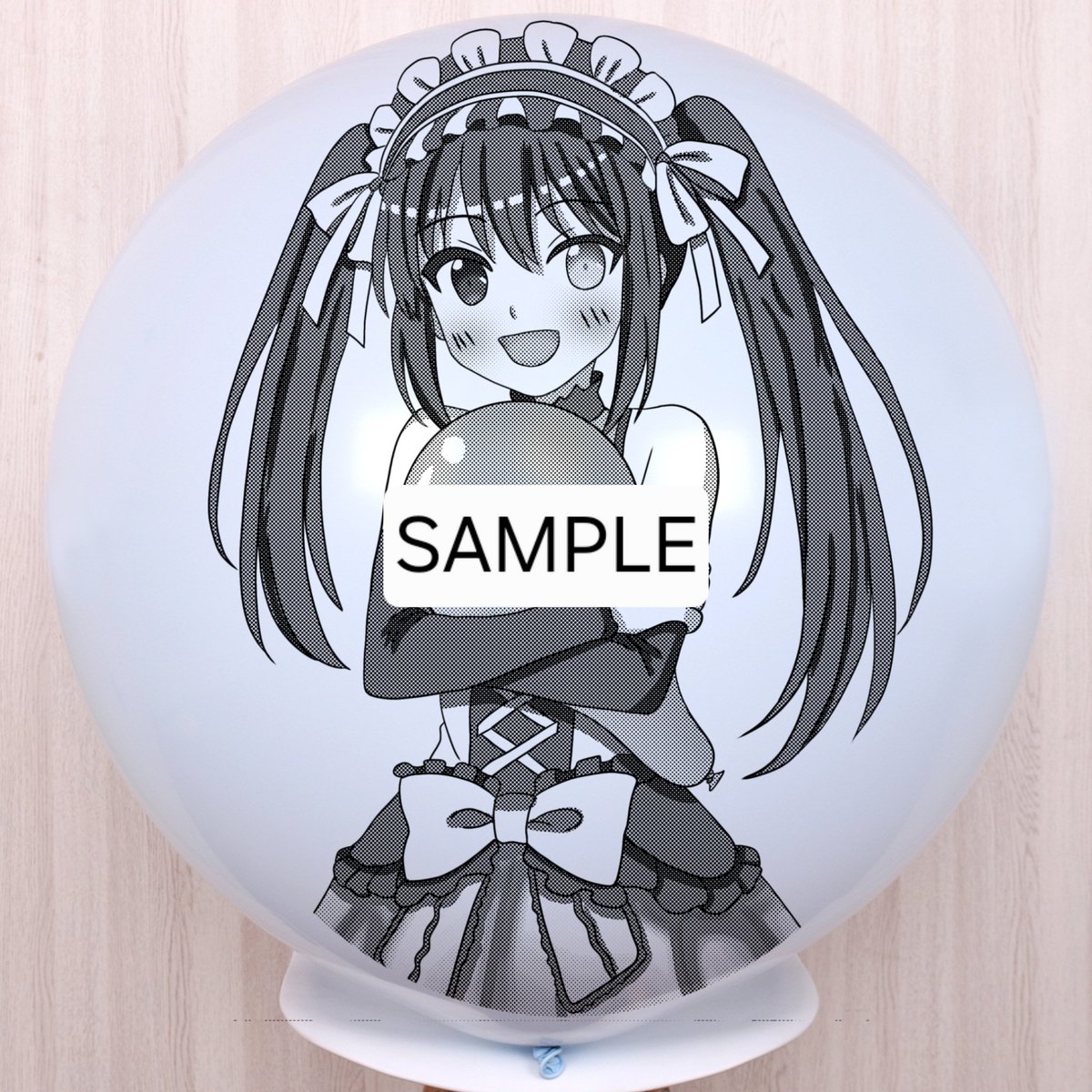 Kurumi Tokisaki from Date a Live, commission from <a href="/Satoshi241/">Cristian Rodriguez</a>
Thanks for commission.

You can also customize your balloon with your own design, or you can also give me a commission to draw the character you want.