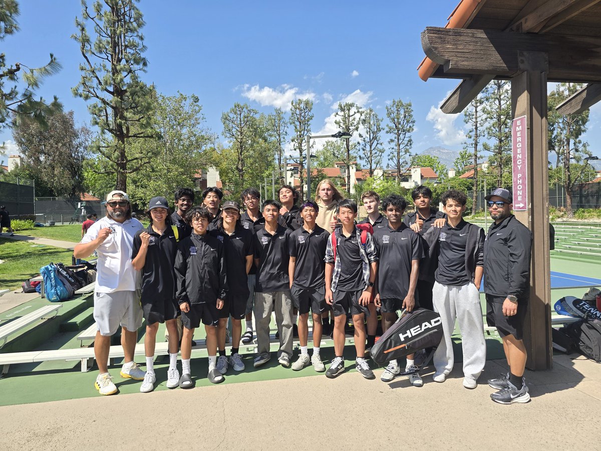 Rancho Tennis League Finals carried 2 of our doubles teams into the second round - a hard fought season comes to an end with hope for CIF - Go Cougars! 
<a href="/RanchoHSCougars/">Principal Aikens</a> <a href="/MrRobertSanch/">RCHS Athletics & Activities</a> <a href="/sports_rchs/">RCHS Sports</a> @RCHSAchievement <a href="/asbRCHS/">RCHS ASB</a> <a href="/RchsBstrs/">RCHS Cougar Boosters</a> <a href="/RchsStore/">RCHS Student Store</a>