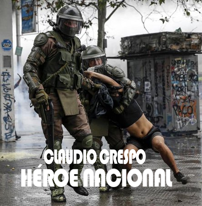 Felicitamos y agradecemos a #ClaudioCrespoHéroeNacional  por su gran labor contra los guarenes comunistas