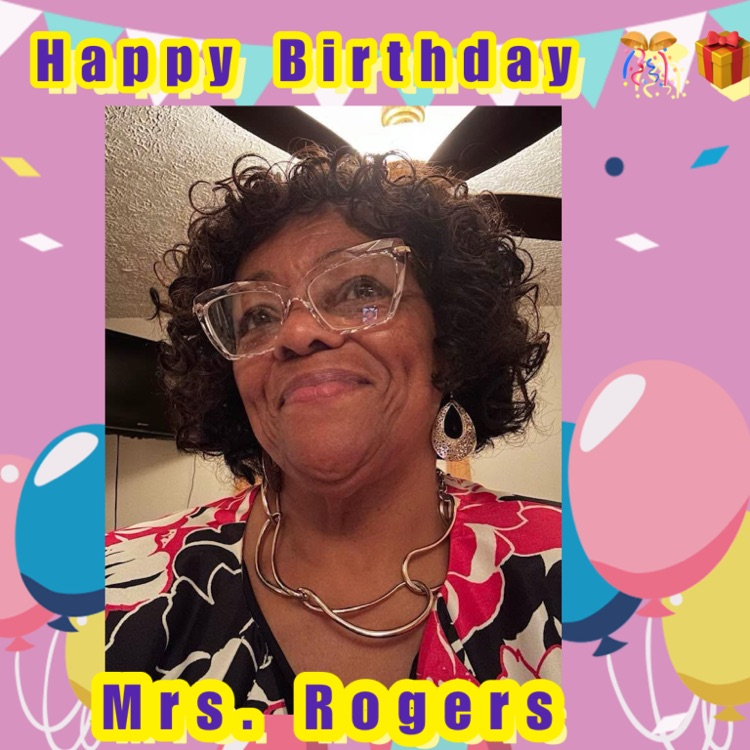 Happy Birthday to Mrs. Roger—our beloved MaMa Rogers! Your kindness and generosity make Eastlawn Global Elementary a brighter place. We appreciate you so much! 🎉❤️ #HappyBirthday #MaMaRogers