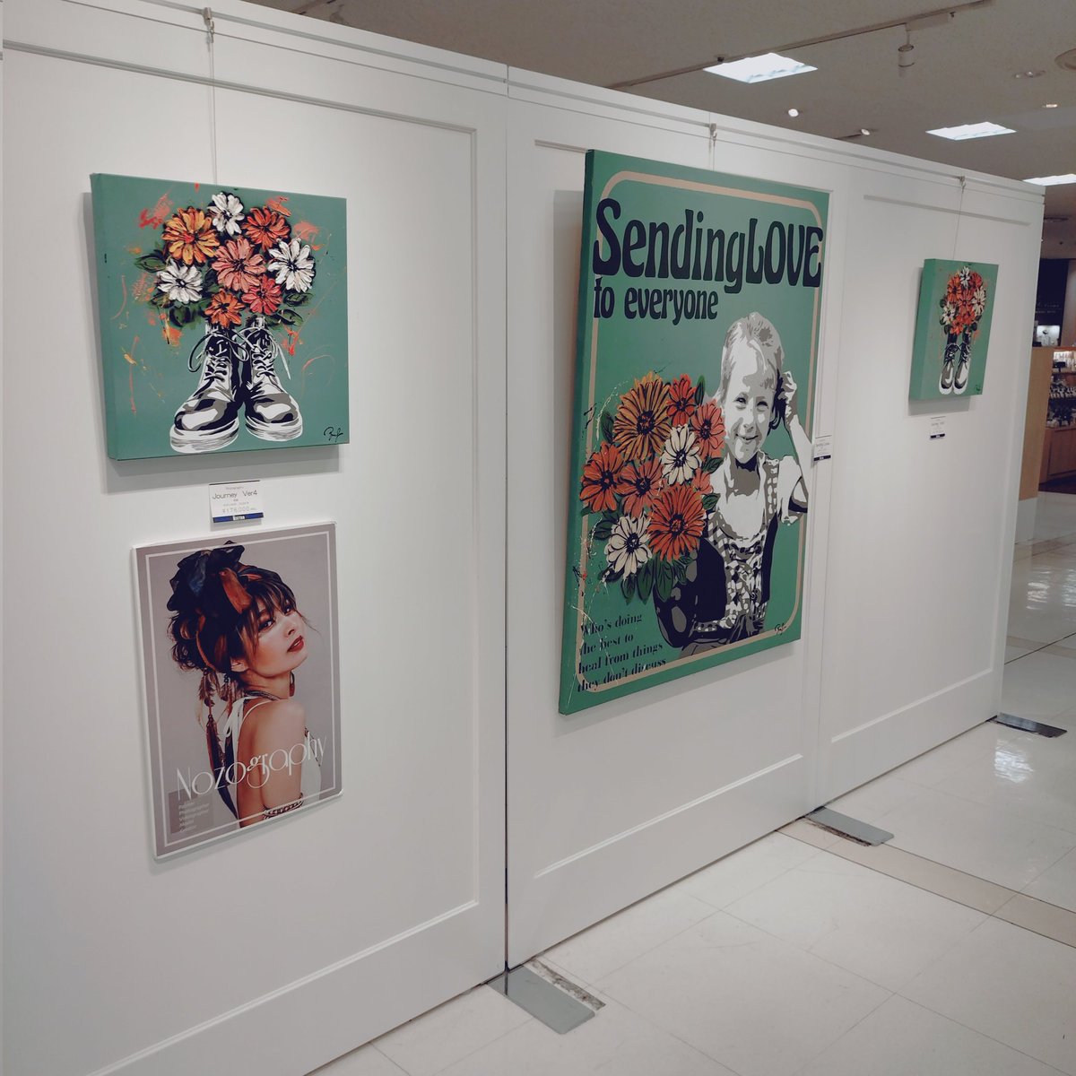 eichidaburu's tweet image. 〜メッセージ〜
Nozographyアート展
伊勢丹浦和店6階 ザ・ステージ#6アート
4/30-5/6
#Nozography
#原画
#メッセージ
