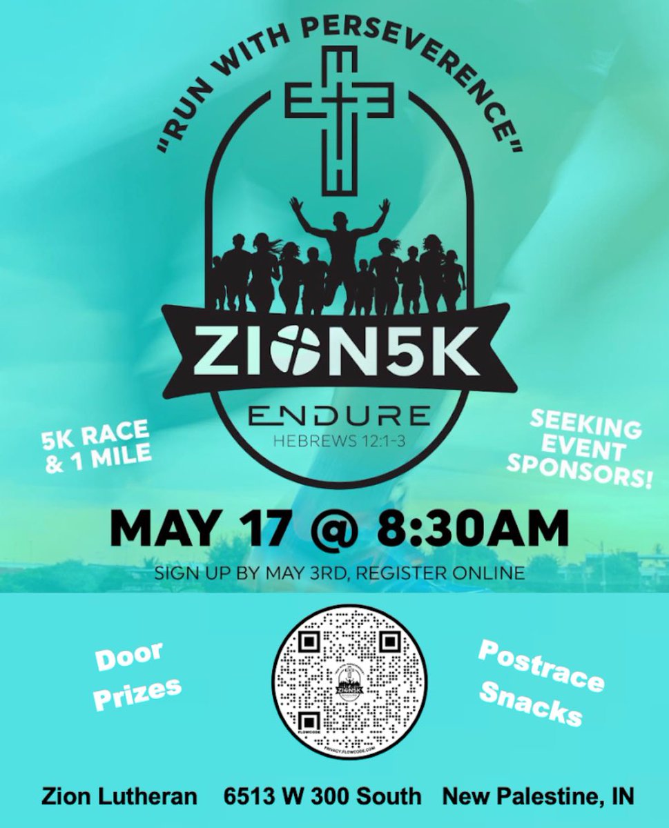 Youth group putting on a fun local walk/run event in New Pal!  Join us! Register online...
runsignup.com/Race/IN/NewPal…