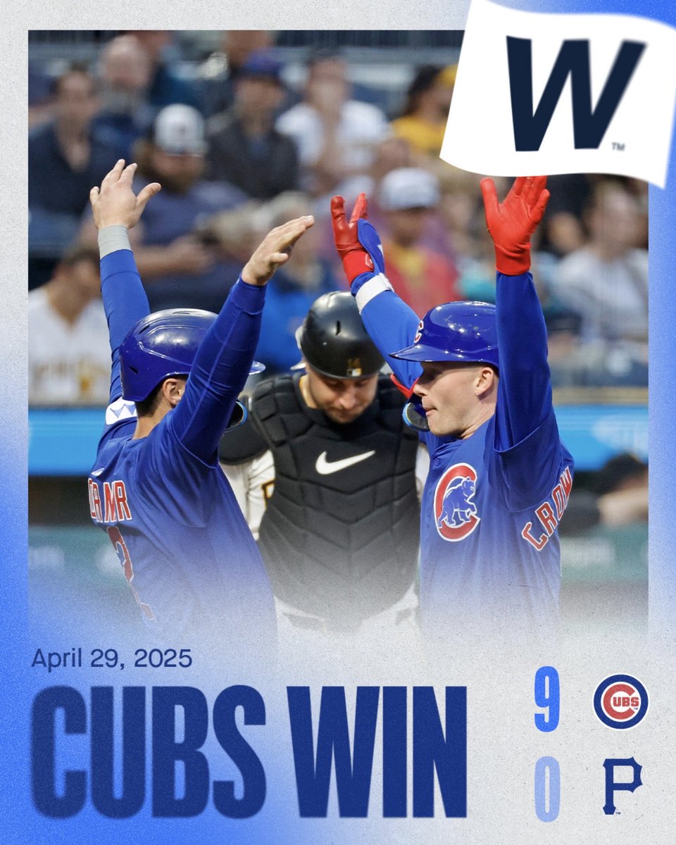 Hoist the W. 😌