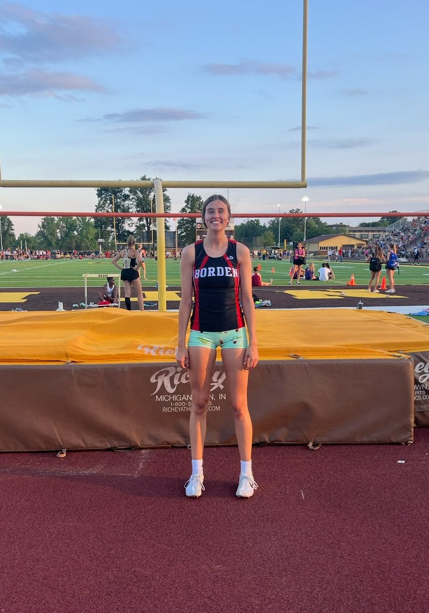 Braves Running (@geltmakerliz) on Twitter photo We now have 2 school records broken this year: Hannah Ludwig in Pole Vault (11โ9) & Riley Rarick in high jump (5โ8.75). Way to go ladies!! <a href="/bordenathletics/">Borden Athletics</a> <a href="/newstribscores/">News&Tribune Sports</a> We now have 2 school records broken this year: Hannah Ludwig in Pole Vault (11โ9) & Riley Rarick in high jump (5โ8.75). Way to go ladies!! <a href="/bordenathletics/">Borden Athletics</a> <a href="/newstribscores/">News&Tribune Sports</a>