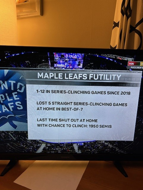 realpv4's tweet photo. @NHL_On_TNT How ya doin @BizNasty2point0 ? Worried? You should be... #SameOldLeafs https://t.co/fNHcxxytvX