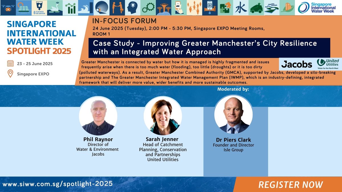 🌟Case Study in the Spotlight!🌟
 
We’re excited to share a preview of [1] of [8] case studies that will be featured at the In-Focus Forum during SIWW Spotlight 2025! 🔎💧
 
🗓️ Tuesday, 24 June 2025
🔗 Learn more: lnkd.in/gvkf-jRc