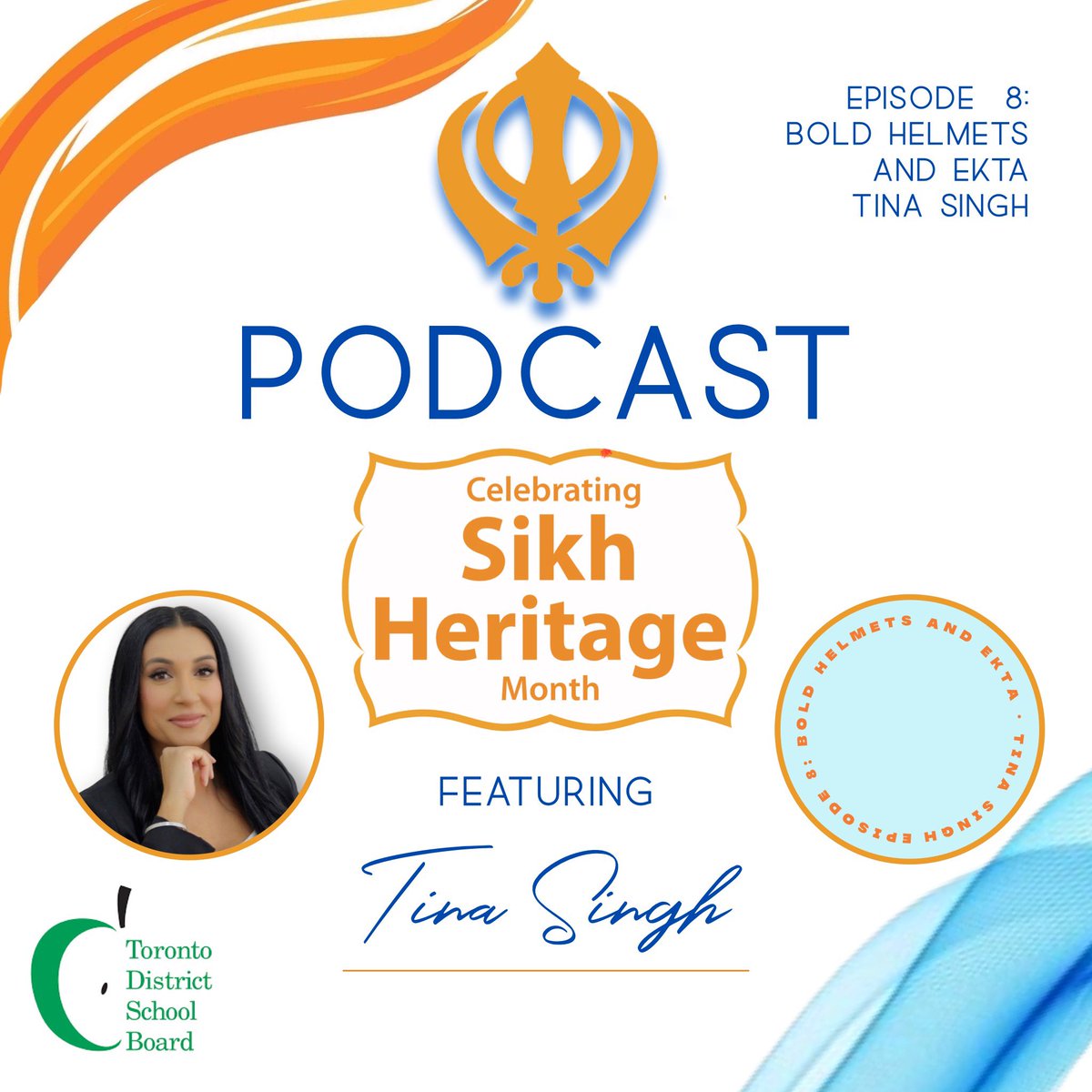 Tina Singh is changing the game! 🏍️💥 

Join us as we talk about Bold Helmets, safety, and how Ekta (unity) fuels representation in the Sikh community. 

This one’s unmissable! 🎙️ 

podcasts.apple.com/ca/podcast/the…

#SikhHeritageMonth #BoldHelmets #Ekta
