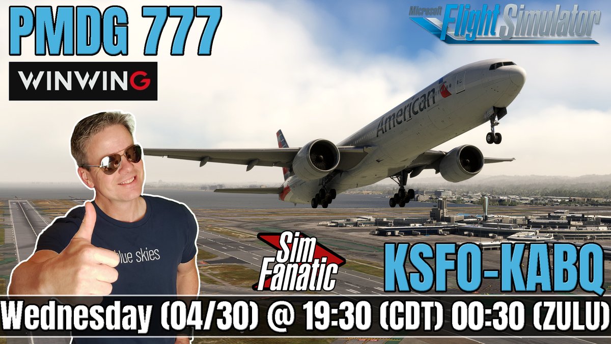 LIVE: PMDG 777-300ER | WINWING PAP 3 | KSFO ➜ KABQ | City Update 10 | MSFS 2020 | Freeware Scenery #msfs2020 #msfs #winwing
youtube.com/watch?v=YUIfdC…