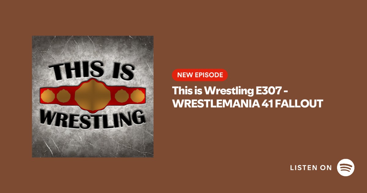 LINK: open.spotify.com/episode/6vPlaL…

On the latest edition of This is Wrestling, Lee Versage and Zach McGibbon look at the fallout from WrestleMania. 

Please RT!