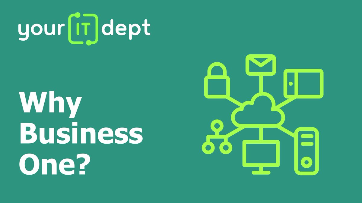 yitd_au's tweet image. Don’t know how to get started with IT? Worried about exhausting your resources?

The solution: Business One

Business One is your all-in-one suite of core IT services that keeps your business efficient and secure. Learn more: zurl.co/ivbRB
 
#Tech #ITServices #PerthIT