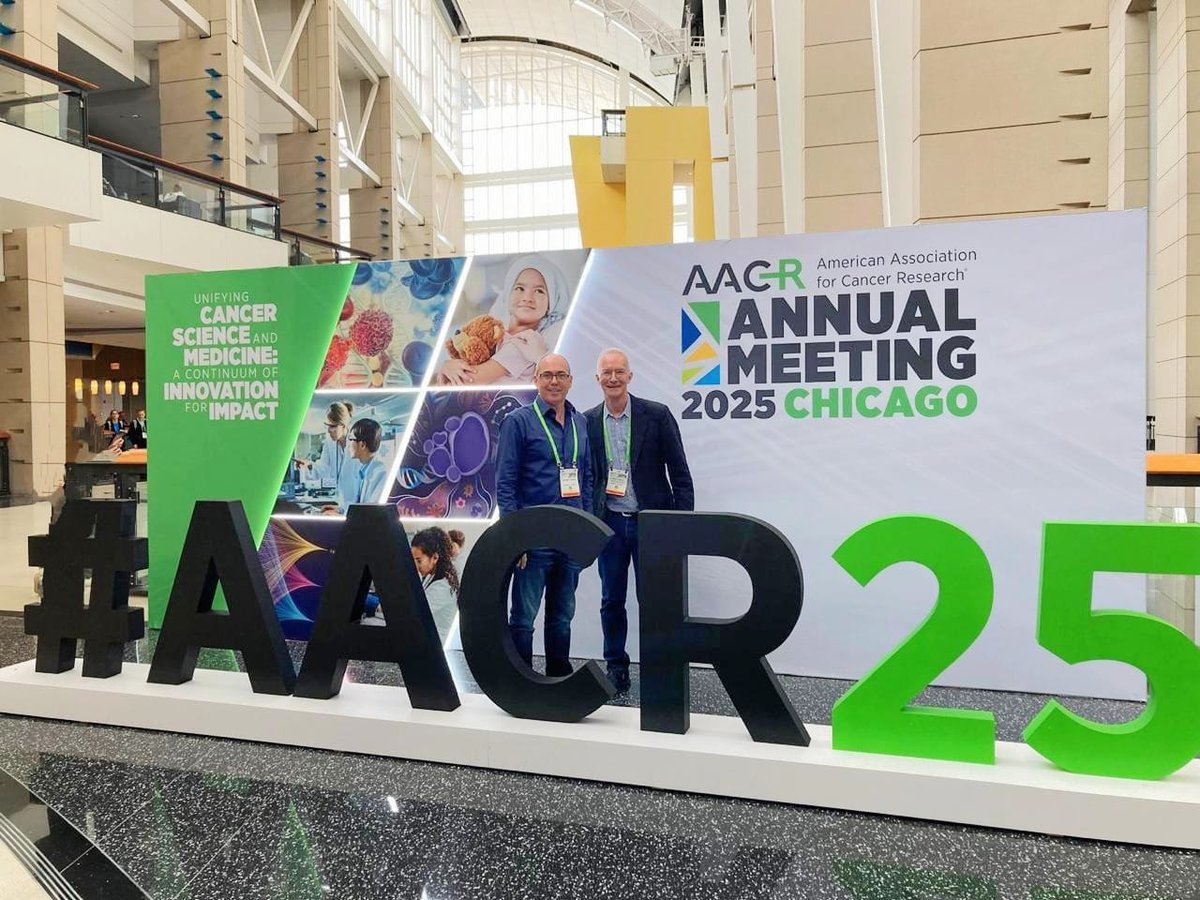 The <a href="/RaceOncology/">Race Oncology</a> team are on the ground at this year's <a href="/AACR/">AACR</a> Annual Meeting 2025 in Chicago! We are excited to make connections and share our work with our #anticancer and #cardioprotective drug #bisantrene. 
#cardiooncology #oncology #cancerresearch #AACR2025 $RAC