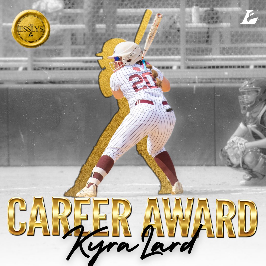 Congrats on our third Career Award winner Kyra Lard!

Kyra has started all 153 softball games in her career and has been an All-WIAC First Team selection three times!

She has been on the All-Region Second Team two times in her career!