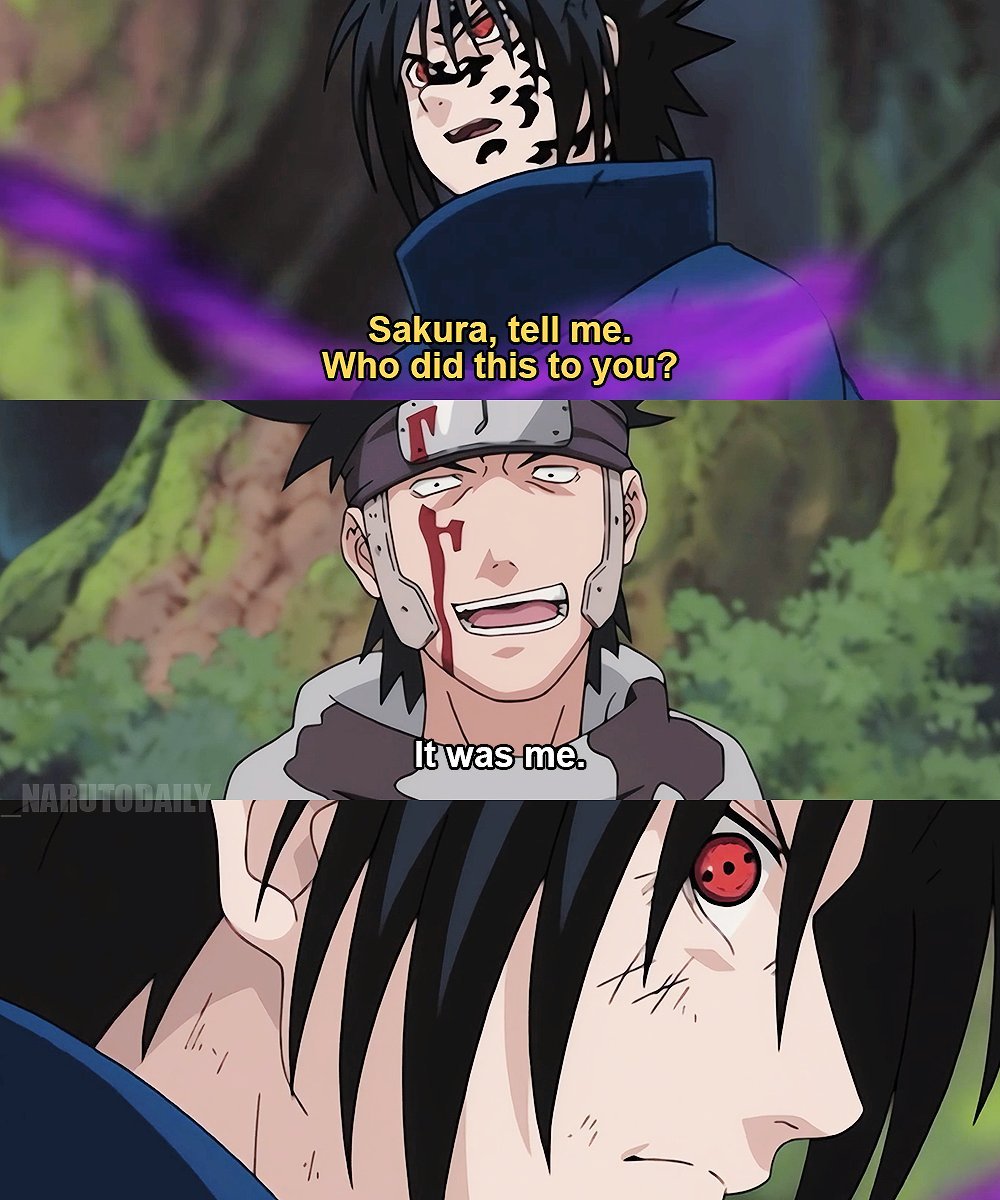 Naruto (33) - Sasuke vs Zaku.