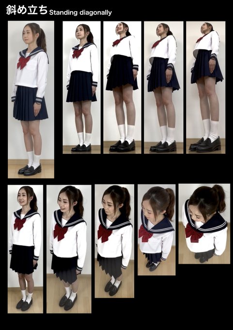 アニメ私塾ポーズ集①1800体収録実写セーラー服編
 アニメ私塾オンライン教材ショップ(BOOTH)
 https://t.co/ykfeir7trq 