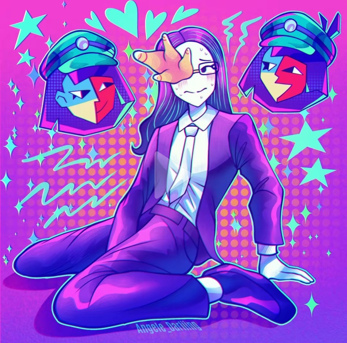 thirs coral of the day !!! this peak piece of art is made by @/angele_darliing on tiktok !!!