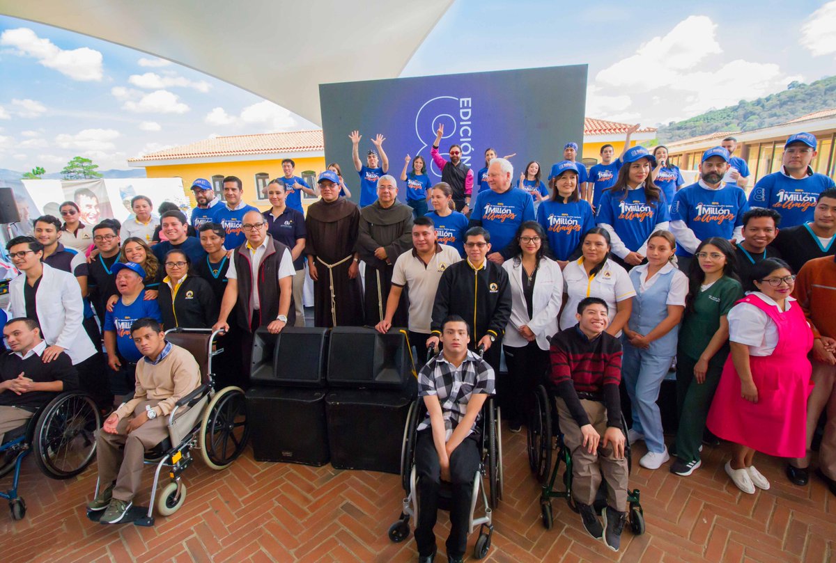 Obras Sociales del Santo Hermano Pedro lanza su octava rifa "Un Millón de Amigos" con la meta de transformar vidas.
goo.su/xBESJqi 
#AntiguaGuatemala #Guatemala
