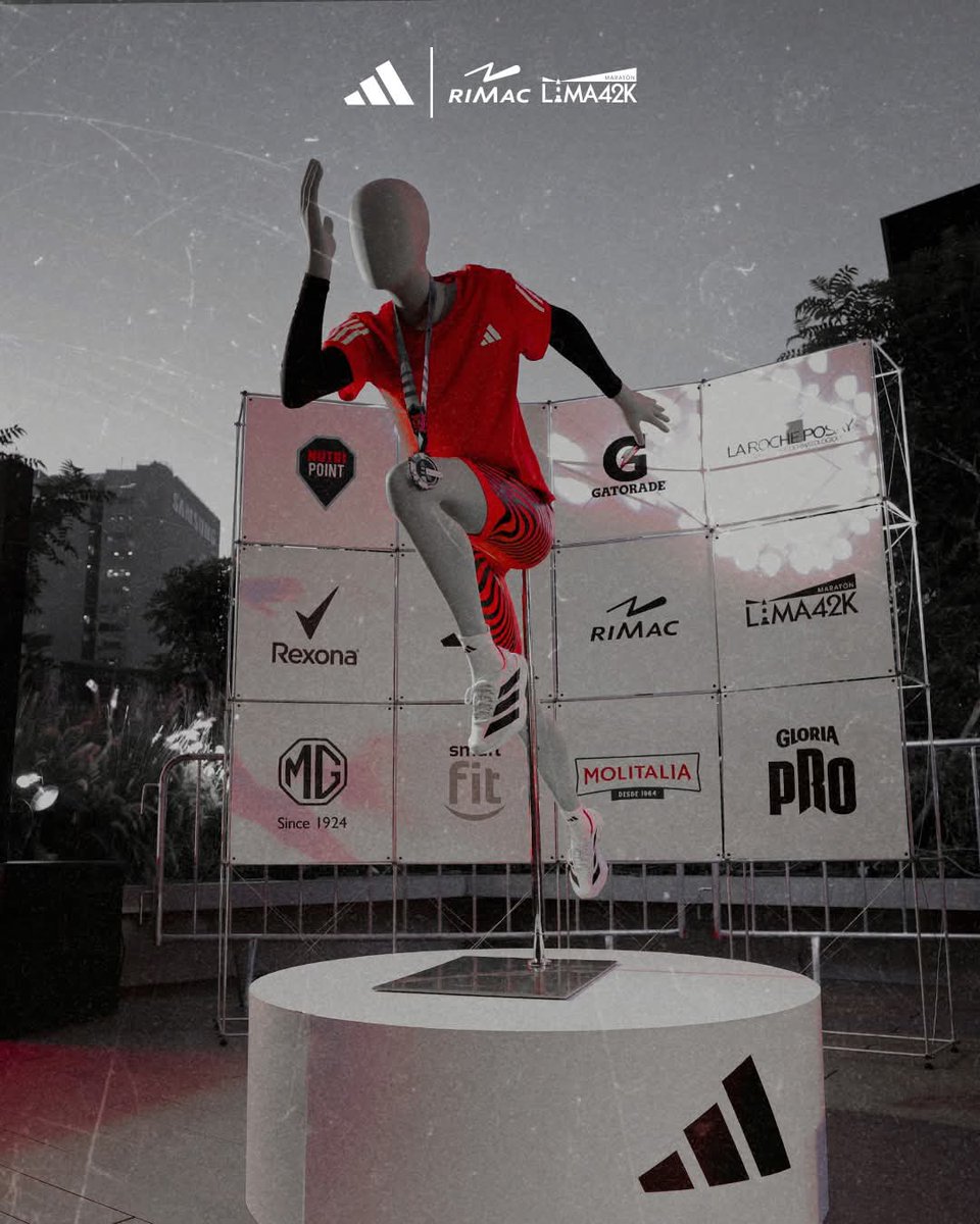 PERU SE PREPARA PARA VIVIR UNA FIESTA CON SU MARATÓN!! 
El 25 de mayo se realizará la Maratón adidas Rímac Lima 42K, el maratón más convocante del Perú y hoy presentó la remera oficial y la medalla finisher que recibirá cada maratonista

#Lima42K #maratonLima #RosarioRunning