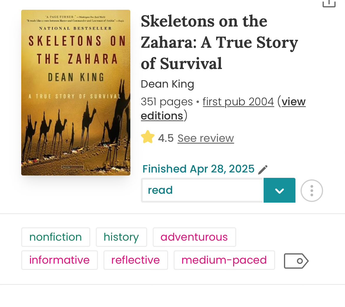 Dan_Bury's tweet photo. Best book of the year so far. Can’t believe this isn’t a movie. Would be majestic scenery and a suspenseful story. Make it happen. https://t.co/pgAYZVwG0F