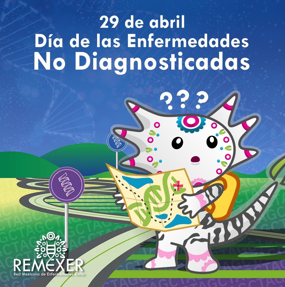 Este 29 de Abril se conmemora el Día de las #EnfermedadesNoDiagnosticadas #UndiagnosedDiseaseDay! Desde #REMEXER nos sumamos a esta conmemoración fortaleciendo nuestro compromiso con los pacientes en México que todavía no tienen un diagnóstico #EnfermedadesRaras