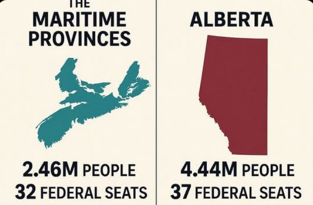 33Philly's tweet photo. @JohnJosephJack @Bigpunisher1977 @jasonjamesbnn I brought in the Maritimes because you brought up Toronto &amp; Gta population numbers as to why more seats  than BC. https://t.co/0Yx2O3HwUh