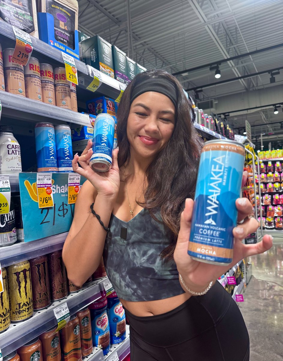 📣 PSA Hawai'i 📣
You can now shop Waiākea water and canned coffees at ALL @foodlandhi locations across the islands!💦☕ #DrinkWaiakea #livealoha #foodland