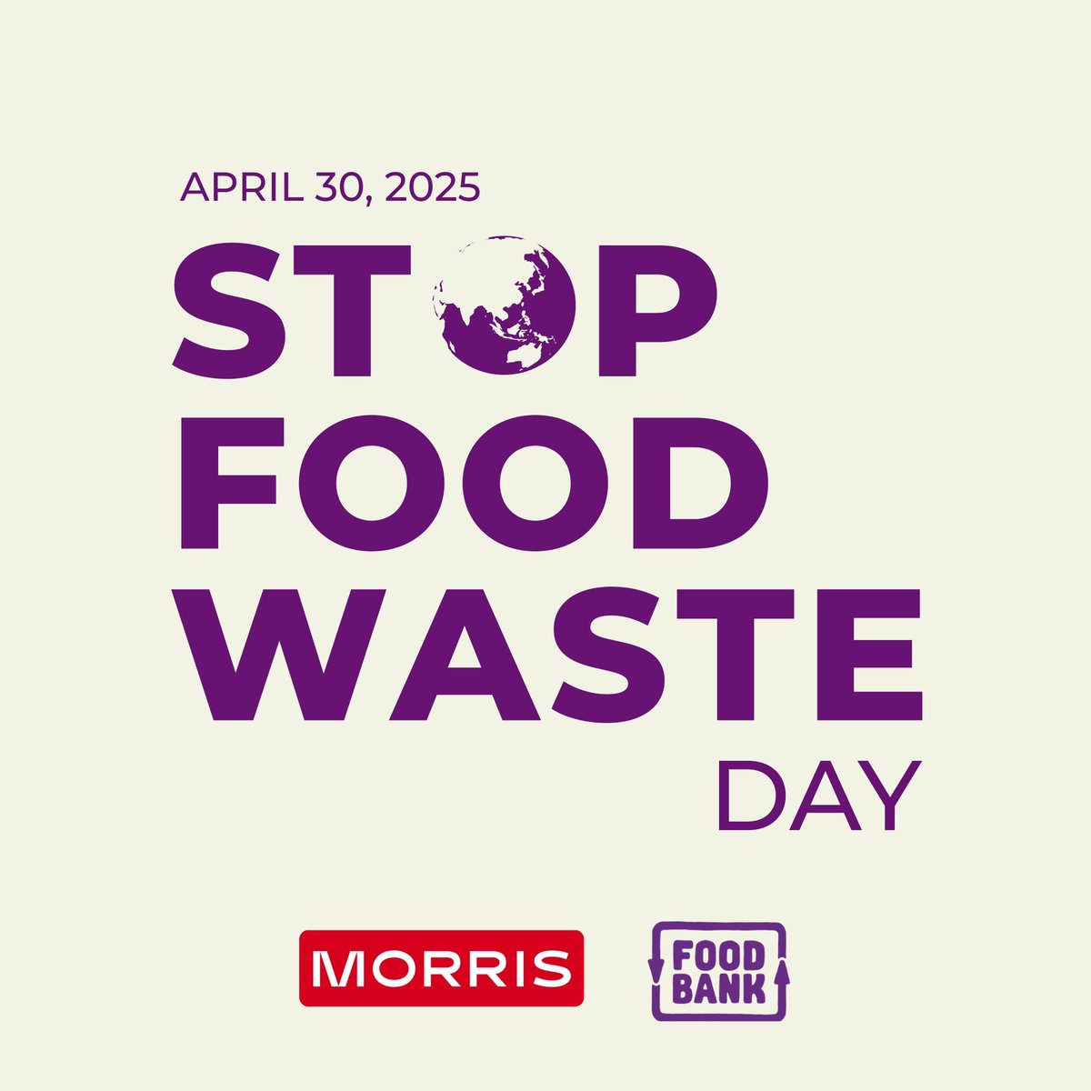 Today on Stop Food Waste Day, Morris is proud to stand with Food Bank Australia to help fight food waste and hunger in communities across the country.

Each year, Australia wastes 7.6 million tons of food, while 3.4 million households struggle to put food on the table.
 
Through