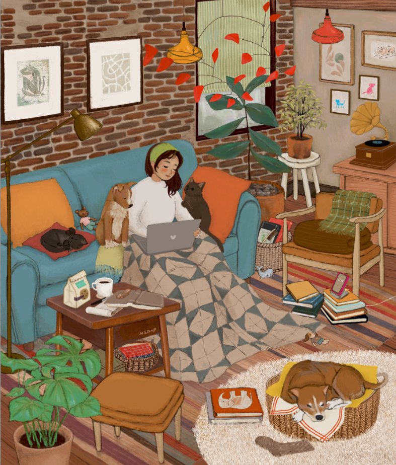Ognuno ha una favola dentro che non riesce a leggere da solo. Ha bisogno di qualcuno che con la meraviglia e l'incanto negli occhi, la legga e gliela racconti.
#Neruda 

#NaokoStoop 🎨

#StayPositive 
#SpringVibes 
#GoodMorning 

Have a peaceful day 🌾🌷