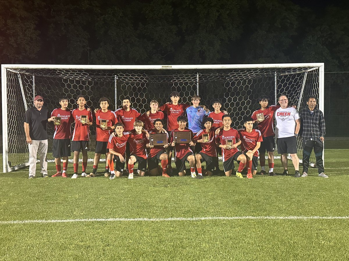 Congratulations to our SCMS Boys Soccer Team! #champions <a href="/SCMFalcons/">Stewarts Creek MS</a>