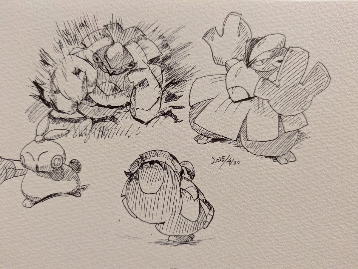 マクノシタ ハリテヤマ 相撲モチーフ おでんくんに似てるなあ 初めて会ったのはソウルシルバーだったなあ 一番好きなかくとうタイプのポケモン カキカキ。 