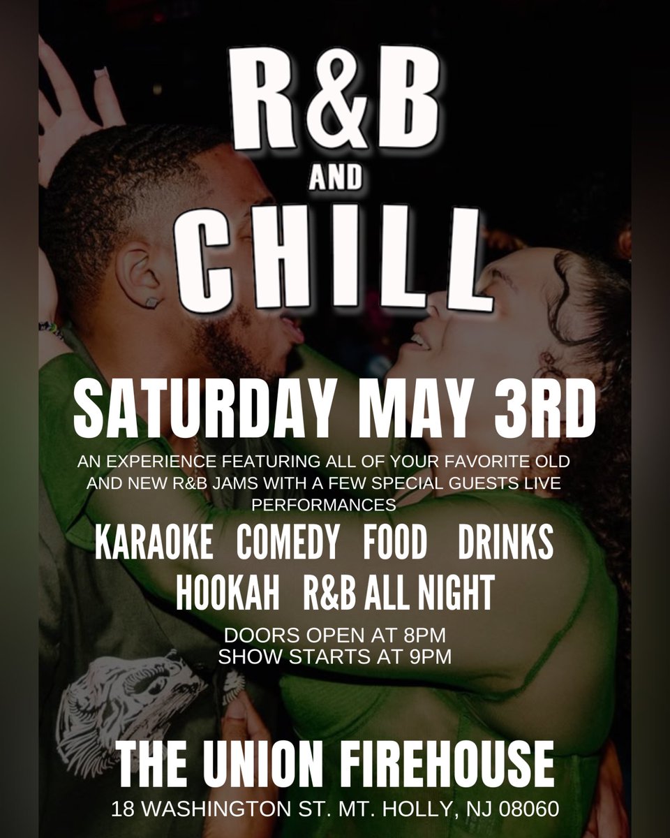ToneRazz's tweet photo. This Saturday we’re back at The Union Firehouse. Tickets are moving fast and tables are almost soldout. See y’all there! https://t.co/O0eA9f6muo