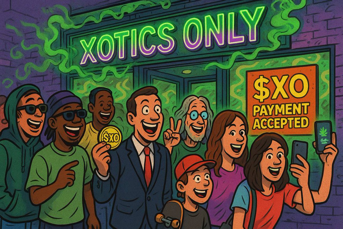 <a href="/CnCryptoCrystal/">ChineseCryptoCrystal</a> The First-Ever Tokenized Dispensary Has Arrived 

🔥Powered by $XO
We’re building the future of cannabis on-chain. As the first Web3 dispensary, we’re bridging premium strains with tokenized innovation. 

🔥Strain Drops for KOLs (Key Opinion Leaders)
We’re rolling out exclusive