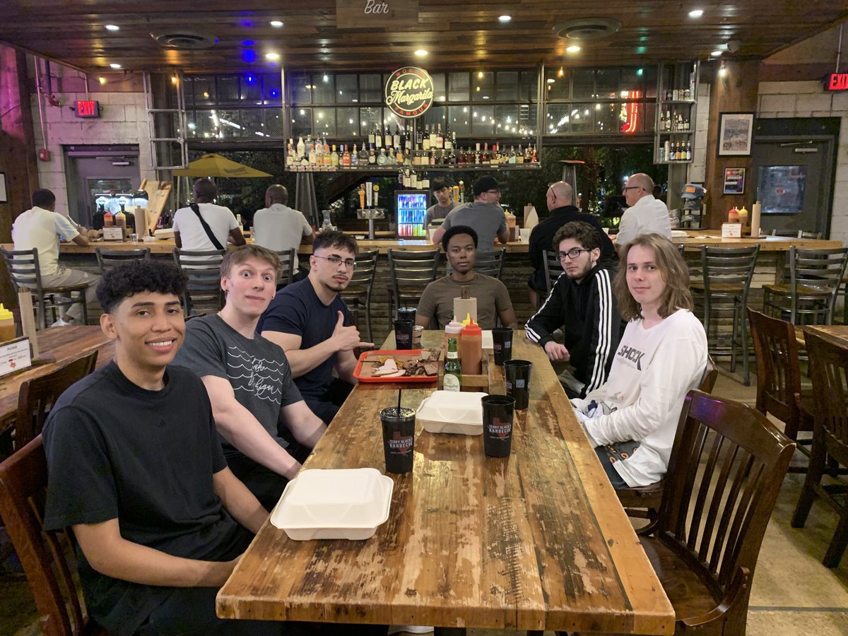 Izzy (@izzys_ow) on Twitter photo The <a href="/Fisher_Esports/">Fisher Esports</a> Overwatch team has survived Day 1 of Arlington (and ofc we went to Terry Black’s BBQ, iykyk)
#PlayflyGGToC #CECCTexas2025 #CECCMayMadness The <a href="/Fisher_Esports/">Fisher Esports</a> Overwatch team has survived Day 1 of Arlington (and ofc we went to Terry Black’s BBQ, iykyk)
#PlayflyGGToC #CECCTexas2025 #CECCMayMadness