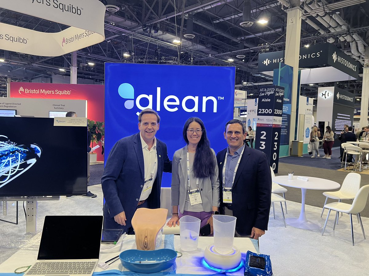 Left #AUA2025 beyond energized by the interest and excitement surrounding our Glean launch.   Glean is poised to provide an unparalleled urodynamics experience for patients and clinicians alike!! #brighturo.