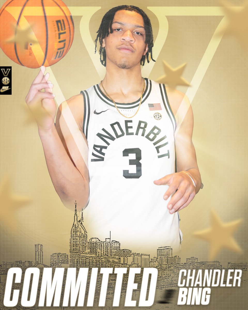 gsole14's tweet image. No es una simulación del 2K ni similar. 

CHANDLER BING jugará en Vanderbilt esta próxima temporada.