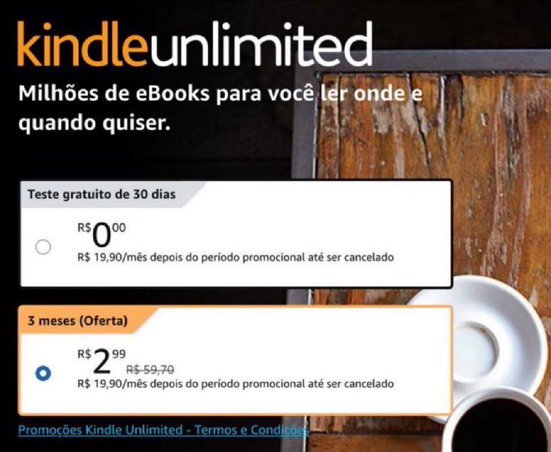 🚨 3 MESES de Kindle Unlimited POR R$2,99!

📚 amzn.to/42NbSLe
📚 amzn.to/42NbSLe

↪️ Leia milhares de livros em qualquer lugar, podendo ser: no seu kindle, aplicativo (celular) ou computador!