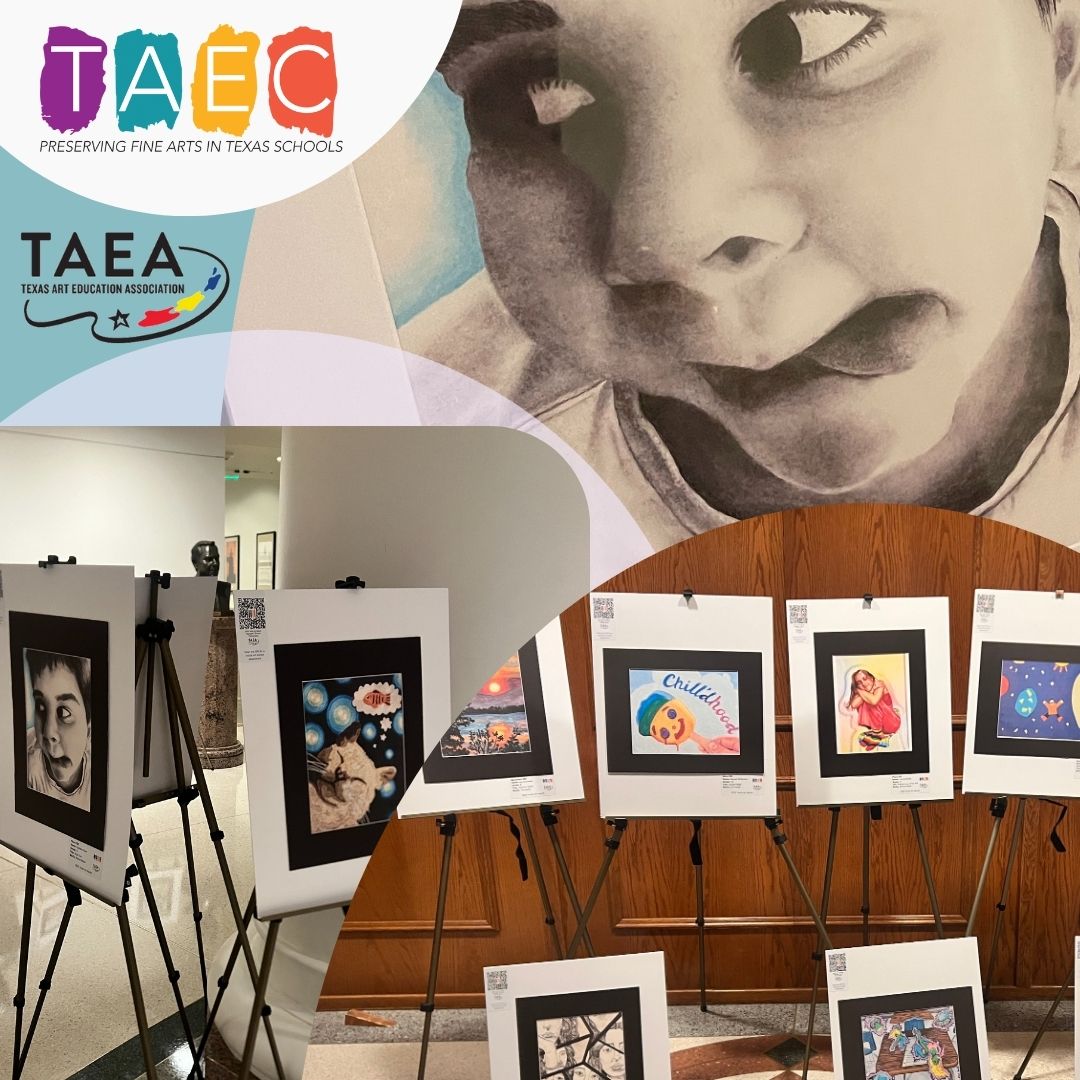 Thank you to TAEA for providing all the art work for today! The Capitol halls were filled with student work from all across the state! #TxArtsEd #TxLege