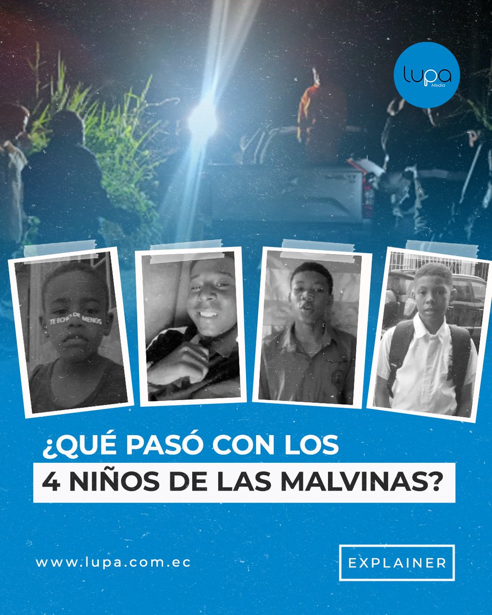🔍#LupaTeExplica | 🧵 ¿Qué pasó con los cuatro de Las Malvinas?

Una nueva reconstrucción del caso revela que los menores fueron golpeados y amenazados tras ser detenidos por militares. El caso, que estremece a Guayaquil y al país, exige respuestas urgentes.

Una nueva