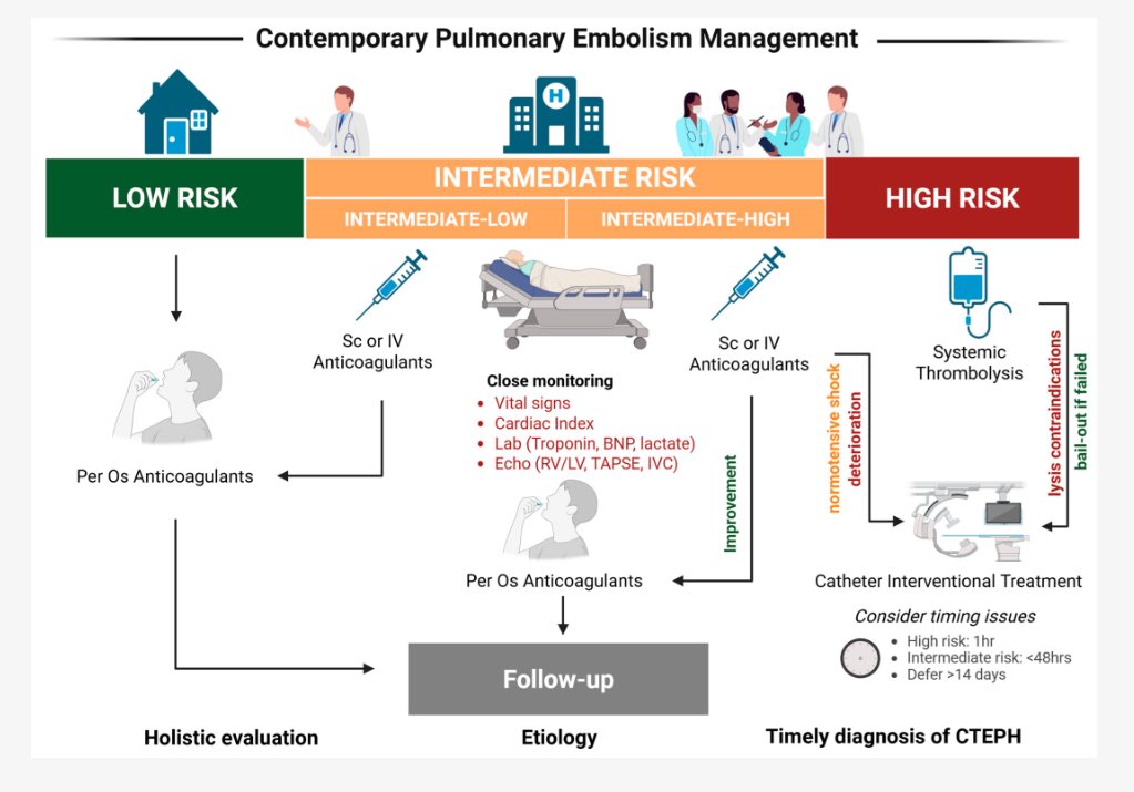 📄 Our latest article explores how interventional therapies are reshaping pulmonary embolism care—offering new hope where systemic thrombolysis falls short. Is PE the next frontier after MI and stroke? 
👉 mdpi.com/2077-0383/14/9…
#Cardiology #InterventionalCare <a href="/MDPIOpenAccess/">MDPI</a>