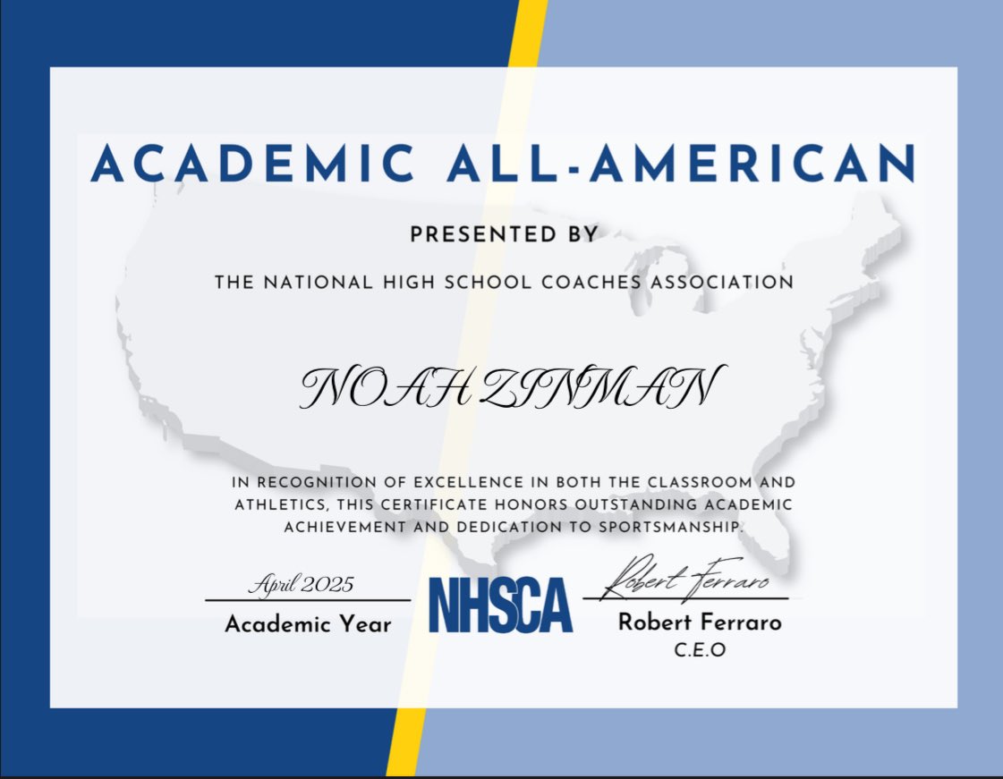 Noah Zinman (@noahzinman11) on Twitter photo Blessed to represent <a href="/Pace_FB/">Pace Academy Football</a> as a <a href="/NHSCA/">NHSCA</a> academic All-American!
<a href="/KevinJo59011790/">Kevin Johnson</a> <a href="/Coach_JRjones/">Tony Jones Jr.</a> <a href="/PaceKnights/">Pace Athletics</a> Blessed to represent <a href="/Pace_FB/">Pace Academy Football</a> as a <a href="/NHSCA/">NHSCA</a> academic All-American!
<a href="/KevinJo59011790/">Kevin Johnson</a> <a href="/Coach_JRjones/">Tony Jones Jr.</a> <a href="/PaceKnights/">Pace Athletics</a>