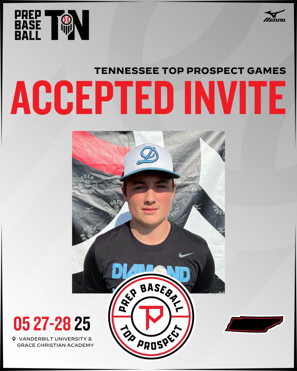 Prep Baseball Tennessee (@prepbaseballtn) on Twitter photo #๐ง๐ก๐ง๐ฃ๐๐ฎ๐ฑ: ๐๐ก๐ฉ๐๐ง๐ ๐๐๐๐๐ฃ๐ง๐๐ โ
+ 2027 C/3B Morgan Ferrell (@Moregan__Ferrell; <a href="/WestRebels_BSB/">West High School Rebels Baseball</a>) is ๐๐๐๐๐๐ ๐๐ ๐ for the Tennessee Top Prospect Games that is set for May 27-28 at Vanderbilt University & Grace Christian Academy.
Request your invite to #๐ง๐ก๐ง๐ฃ๐๐ฎ๐ฑ: ๐๐ก๐ฉ๐๐ง๐ ๐๐๐๐๐ฃ๐ง๐๐ โ
+ 2027 C/3B Morgan Ferrell (@Moregan__Ferrell; <a href="/WestRebels_BSB/">West High School Rebels Baseball</a>) is ๐๐๐๐๐๐ ๐๐ ๐ for the Tennessee Top Prospect Games that is set for May 27-28 at Vanderbilt University & Grace Christian Academy.
Request your invite to