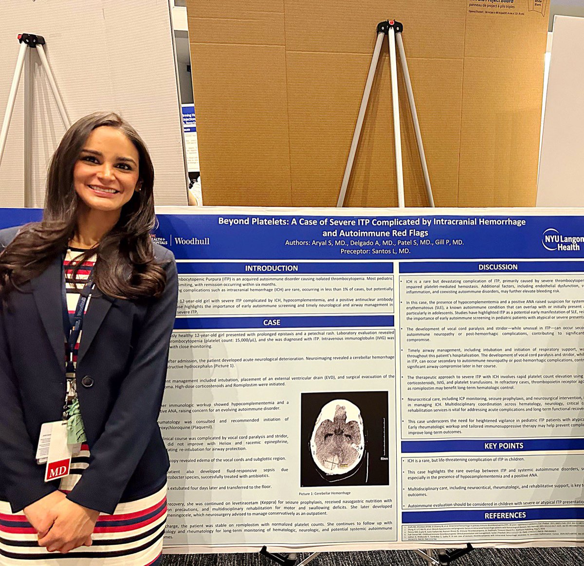 ArleenDelgadoMD's tweet photo. My last Residents’ Research Day—grateful for the mentors, patients, colleagues and projects that shaped this journey. #NYC #Peds #MedEd #WomenInMedicine
#ResidentResearchDay #MedTwitter #Pediatrics #Research #FromResidencyToFellowship #PedsLife
#PedsJourney #TeamWork #Tuesday https://t.co/V5kQOQRoyo