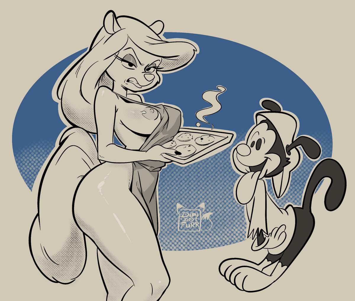 I would also like a cookie, #MinervaMink from Reference 😅❤️👌#furryartist #furrygirl 
.
.
.
If you want to support my art, you can do it here:  paypal.com/paypalme/DimiD…