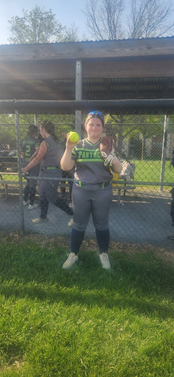 Big day for us!! A solid 12-0 win and 10 K's for our pitcher!!