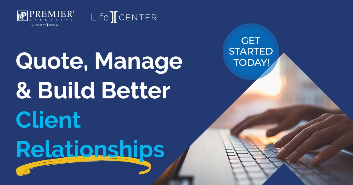 PremierMkting's tweet image. LifeCENTER recently launched, allowing you to underwrite using prescription and health conditions to find the most suitable product options for your clients. Reach out to our Life Team to learn more! 📲 800-365-8208
#PremierMarketing #LifeCENTER #WriteMoreBusiness #Sales