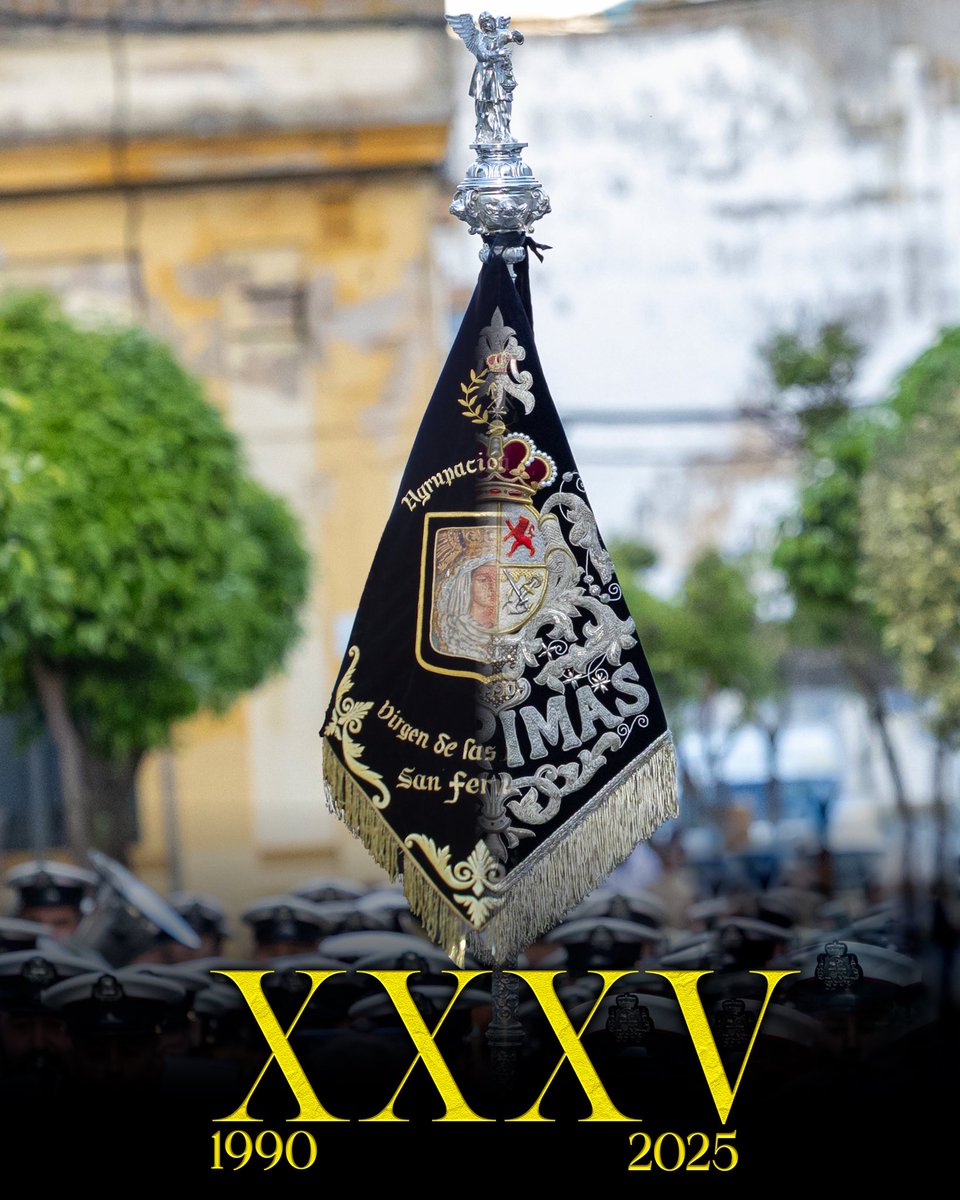 ¡ 𝟑𝟓 𝐀𝐍̃𝐎𝐒 𝐃𝐄 𝐋𝐀́𝐆𝐑𝐈𝐌𝐀𝐒 ! 🎂🥳 

📅 Un día como hoy, 𝟑𝟎 𝐝𝐞 𝐀𝐛𝐫𝐢𝐥, pero de 1990, comenzó nuestra historia como Agrupación Musical. 

35 años después, misma ilusión y mismas ganas de ver lo que está por venir. 🎺

Felicidades a todos los que han sido y son,